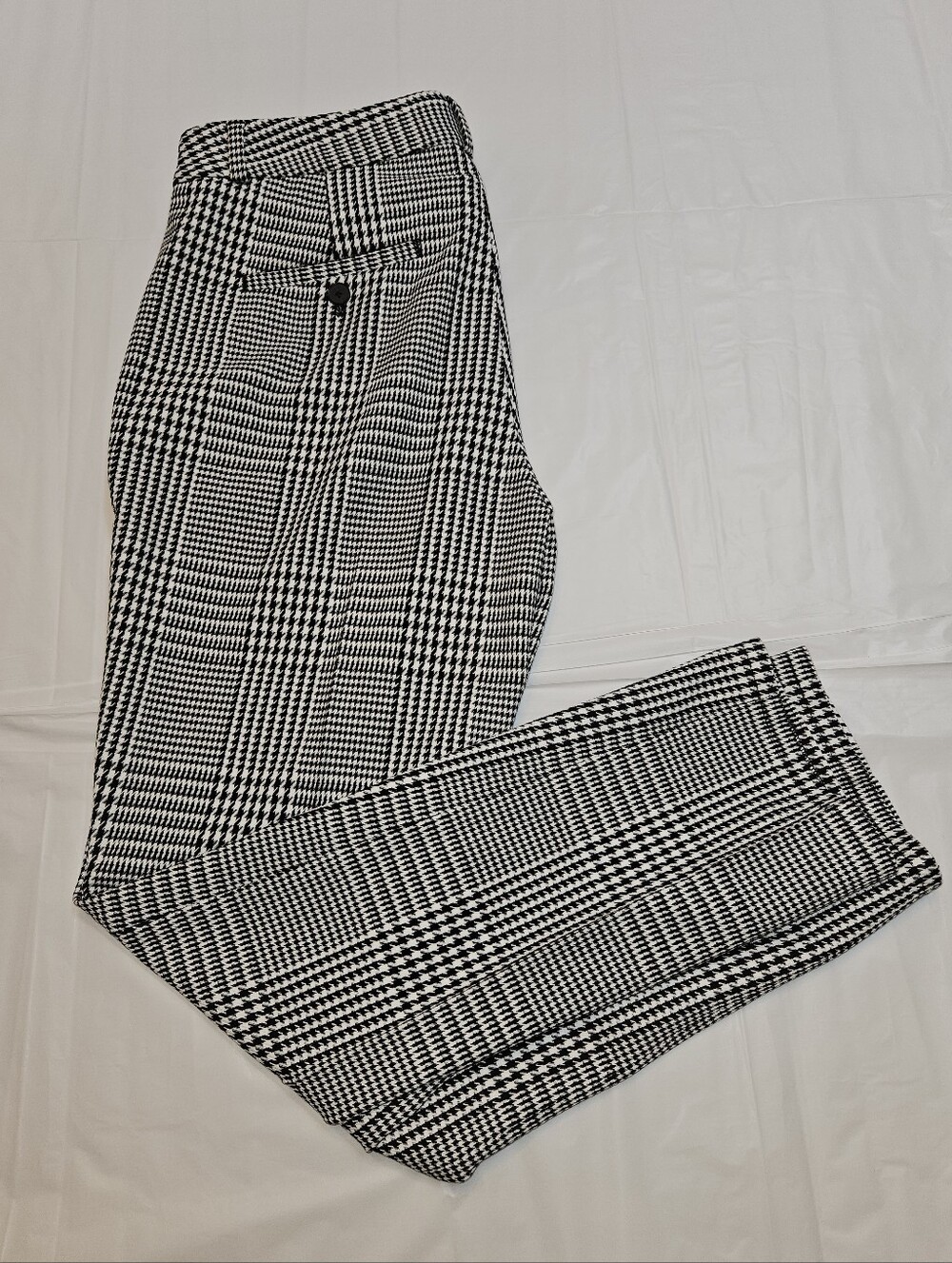 Banana Republic Houndstooth Pants Suit Set Size 8 And 6 - Picture 14 of 14